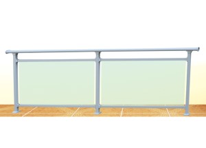 小區(qū)鋅鋼陽(yáng)臺(tái)護(hù)欄